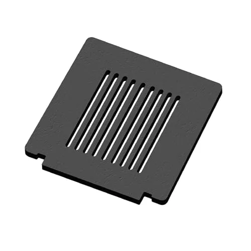 Kaminrost / Ascherost Eckig 280 x 275 x 15 mm für Wamsler Kaminöfen