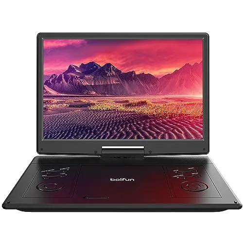 Boifun 15,7 Zoll tragbarer DVD-Player