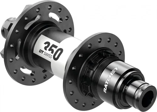 DT Swiss 350 Classic Hinterradnabe SuperBoost 6-Bolt  - Naben für Radfahrer, leichtes Aluminium-Design mit 32 Löchern und SRAM XD Kompatibilität für optimale Leistung im Gelände.