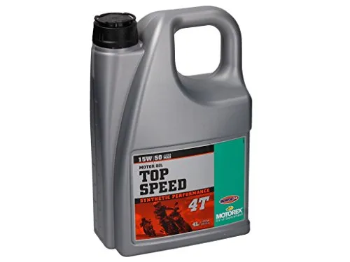 Motorex Top Speed 4T 15W/50 Synthetisches 4-Takt Motorenöl 4 Liter
