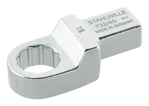 Stahlwille Einsteck-Ringschlüssel 7 mm 9 x 12 mm - 732/10 7 - Drehmoment-Schlüssel, präzise gefertigt für optimale Kraftübertragung und Langlebigkeit in der Werkstatt.