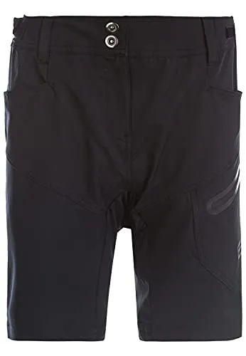 endurance Damen Radhose Jamilla W 2 in 1 Shorts 1001 Black 36 - Damen Radhose von ENDURANCE mit QUICK DRY Technologie für schnelles Trocknen. Der 4-Wege-Stretch sorgt für optimale Bewegungsfreiheit. Ideal für Rennrad und Mountainbike, inklusive herausnehmbarer Innentights.
