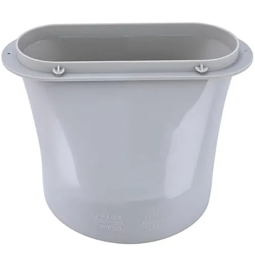 ideoon Abluftschlauch-Fenster-Adapter für Abluftschläuche von Klimaanlagen, Ø 15,5 cm