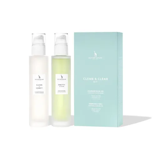 Mother Nature Cosmetics Face Cleansing Set
