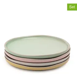 Jamie Oliver Big Love Little Teller, 4 Stück, 19 cm, Steingut, gemischte Farben