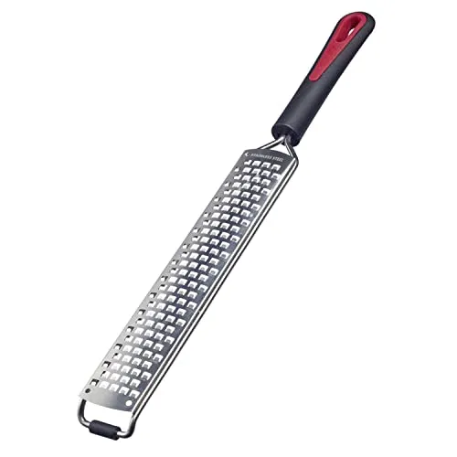 Westmark Reibe, Grob, Außergewöhlich scharfe Klingen, Inkl. Klingenschutz, Kunststoff/Rostfreier Edelstahl, Gallant Pro, Schwarz/Rot/Silber, 29722270