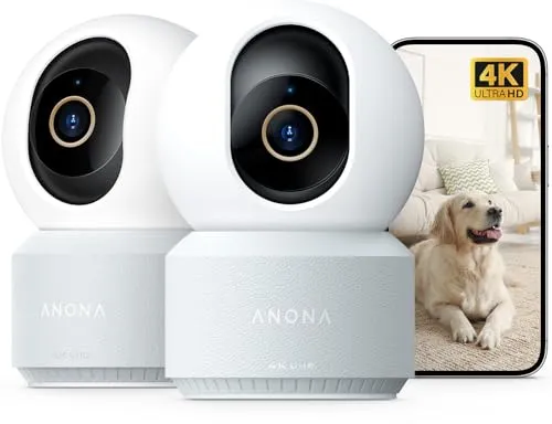 Anona Pano 4K UHD Innenüberwachungskamera 360° von Anona