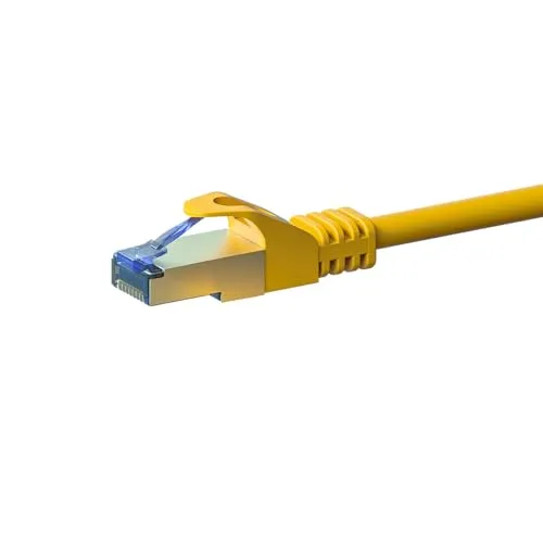 Danicom CAT 6a Netzwerkkabel LSOH - S/FTP - 3 m - Gelb