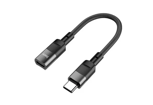 hoco. U107 USB-C auf Lightning Smartphone-Kabel, USB-C, Lightning (10 cm), USB Typ C Stecker Adapter für iPhone iPad Lightning Buchse Konverter