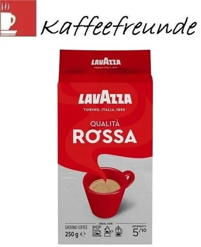 Gr Lavazza Qualita Rossa Gemahlen Kaffee 250
