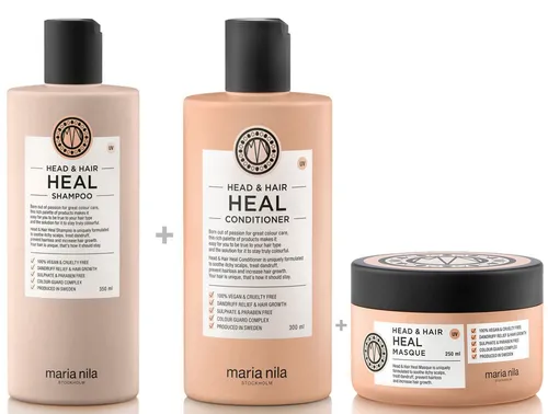 ARIA Kosmetik-Set Maria Nila Head & Hair Heal Set - Shampoo 350 ml + Conditioner 300 ml