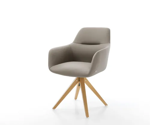 DELIFE Polsterstuhl Pejo-Flex in grau von Delife