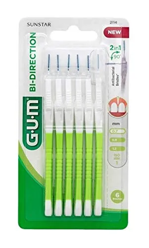 GUM Sistema Interdental Ultra bi-direct. Micro Ende Art. 2114 6 teilig