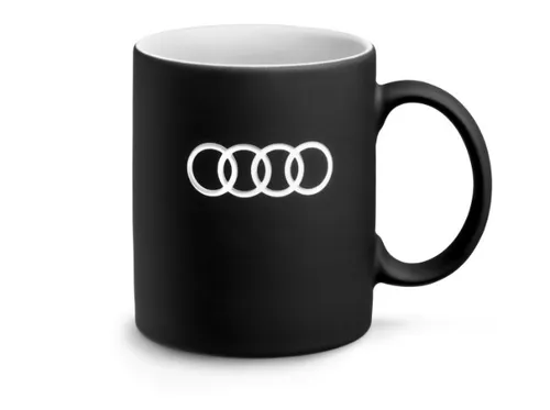 Kaffee- & Teebecher Schwarz von Audi