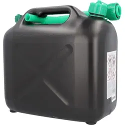 Benzinkanister Quick, schnelle Entleerung Kraftstoffkanister Reservekanister 10l, beigefügter Einfüllstützen, für Benzin und Diesel, UN-,