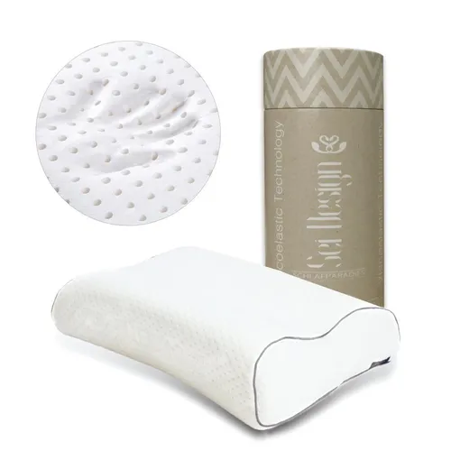 Sei Design orthopädisches Nackenstützkissen Viscoelastisch - Kopfkissen & Körperkissen, ergonomische Anpassung für optimalen Schlafkomfort, ideal für Seitenschläfer und Rückenschläfer, allergikergeeignet und aus hochwertigem Viscoschaum von BASF