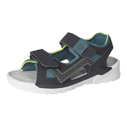 Ricosta Sandalen Schwarz Größe 30 für Kinder - Wanderschuhe für Kinder, Ricosta Sandalen in Schwarz mit rutschhemmender Laufsohle und Klettverschluss für einfachen Einstieg – perfekt für Abenteuer im Freien!