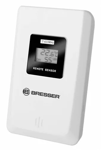BRESSER Thermo-Hygro-Sensor 3 Kanal - Hygrometer mit 3 Kanälen, präzise Temperatur- und Luftfeuchtigkeitsmessung für optimale Wohnbedingungen.