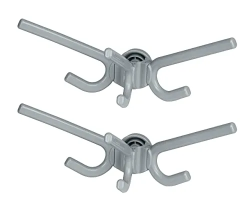 Aufbewahrungshaken & Regale Grau von WENKO