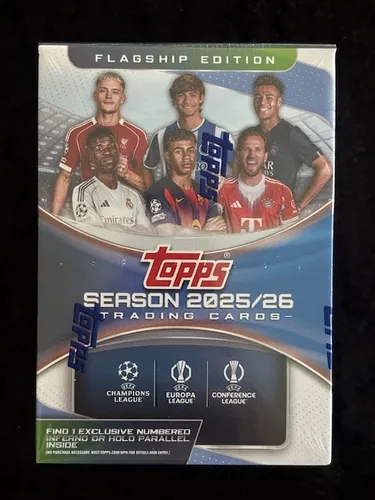 Topps Sammelkarte 2025-26 Flagship UEFA Club Competitions Value Box