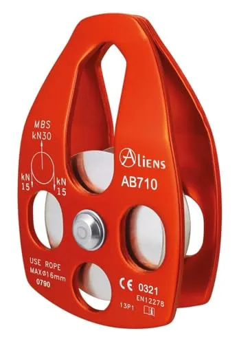Aliens Big Pulley Umlenkrolle (30kN), Farbe:orange