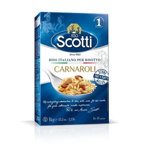 Produktbild Riso Scotti Carnaroli Risotto Reis (10x 1kg) – Perfektes Al Dente, Reis