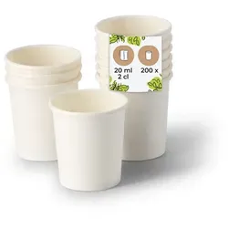 BIOZOYG Schnapsbecher aus Papier von BIOZOYG