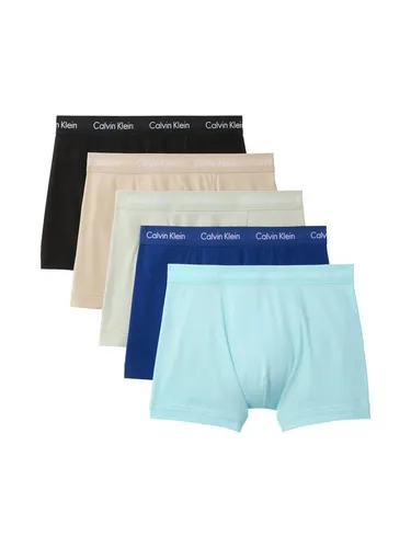 Calvin Klein Underwear Trunk TRUNK 5PK – Bunte Vielfalt für jeden Tag - Entdecke die bunten Trunks im 5er-Pack von Calvin Klein. Mit einem eleganten, elastischen Logo-Bund und einem modernen Schnitt bieten sie höchsten Tragekomfort für den Alltag.