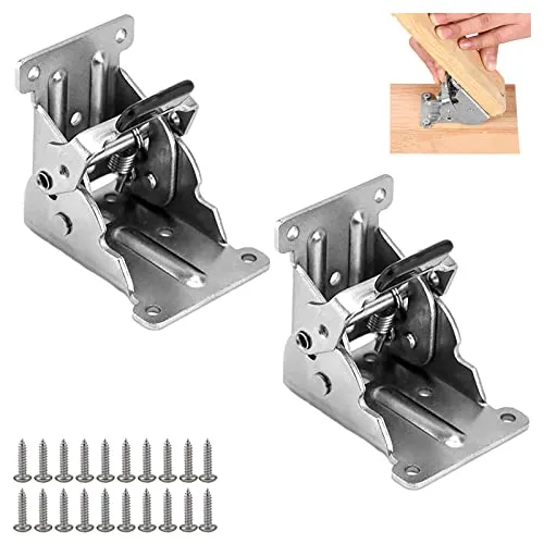 Ruikdly Klappscharnier - 2 Stück Tischbeine mit automatischer Verriegelung - Schrank- und Möbelscharniere, ideal für klappbare Möbel mit automatischer Verriegelung für mehr Sicherheit und Stabilität.