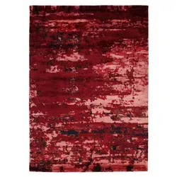 Musterring Teppich in Rot, Viskose - Hochwertiger Wohnteppich aus Viskose in rot, 170 cm breit und 1,2 cm hoch. Ideal für ein stilvolles Zuhause. Jetzt 10€ Willkommens-Gutschein bei Newsletter-Anmeldung sichern!