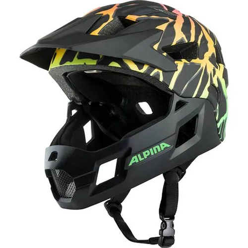 ALPINA Kinder Helm RUPI - Fahrradhelm für Kinder, extrem leicht mit nur 385g, abnehmbarer Kinnbügel und 15 Lüftungsöffnungen für optimale Belüftung und Schutz beim Radfahren.