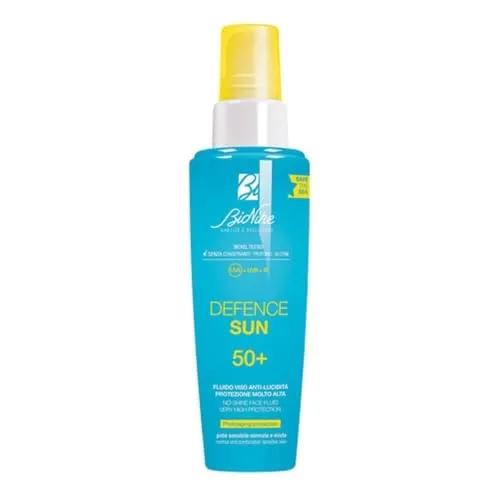DEFENCE SUN 50+ Anti-Glanz-Gesichtsfluid 50 ml