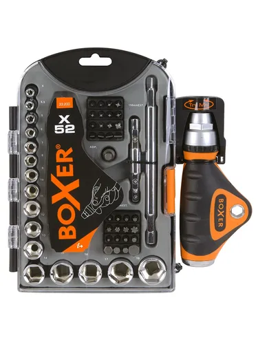 Boxer Socket and bit set - 52 pieces