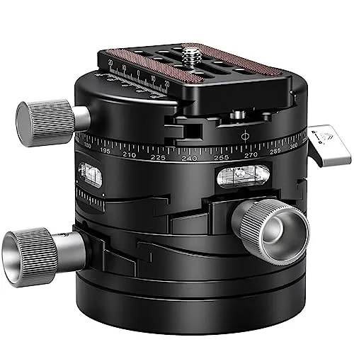 Leofoto Stativ-Panoramakopf G20 mit Getriebe