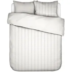 Essenza Bettwäsche Zinnia, Weiß, 200x200 cm, Oeko-Tex® in weiß von Essenza