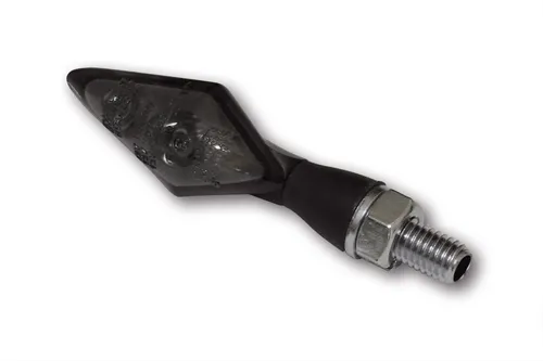 HIGHSIDER Smart Micro-Bullet Blinker Gehäuse Chrom mit orangefarbener Linse
