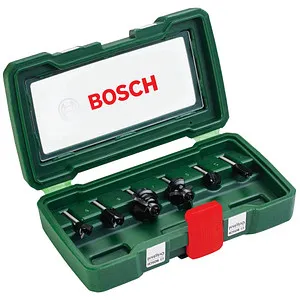 Bosch Accessories 6tlg. Hartmetall Fräser Set