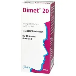 DIMET 20 Lösung 100 ml - Klingenschutz Lösung, schützt effektiv und sicher vor Reizungen