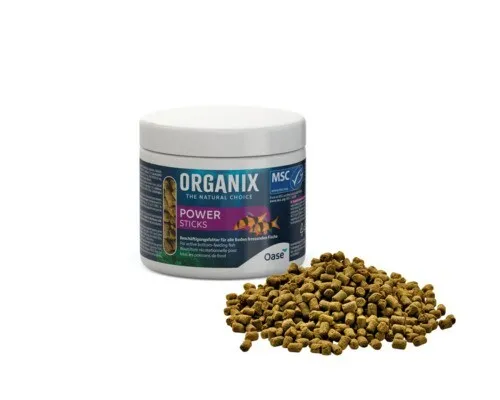 ORGANIX Power Sticks Beschäftigungf. Boden fressenden Fische 140g(50%reduziert)
