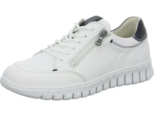 Waldläufer bequem Sportboden Gr.9 - Herren-Schnürhalbschuhe - Herren-Schnürhalbschuhe aus superweichem Hirschleder mit herausnehmbarer Innensohle und breiter H-Passform für optimalen Komfort.