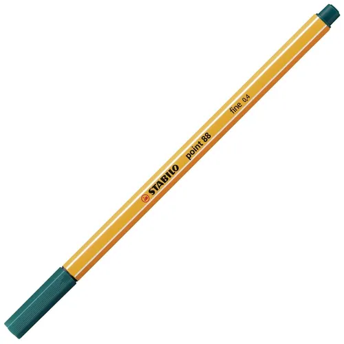 stabilo Point 88 tannengrün Fineliner, Strichstärke 0,4 mm in grün von STABILO