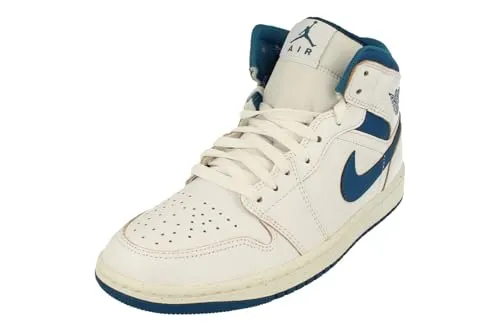 NIKE Aj1 Ko High Og, Herren-Sneaker, Größe 46, Weißes industrielles blaues Segel, 47 EU