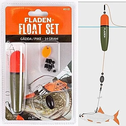 Fladen Pike Float Set 14g