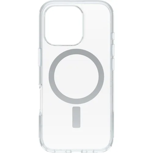 OtterBox Symmetry Clear MagSafe für Apple iPhone 16 Pro - klare, schlanke Schutzhülle mit MagSafe-Kompatibilität für einfachen Zugriff auf Zubehör