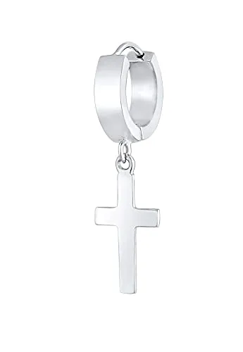Produktbild Kuzzoi Herren-Ohrring Creole Kreuz