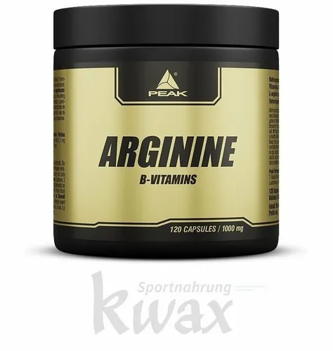  Arginin Caps von Peak 120 Kapseln EUR 132,50/kg