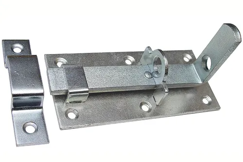 Türschloßriegel 100/50 Türriegel Schubriegel Sicherheits-Schlossriegel gerade