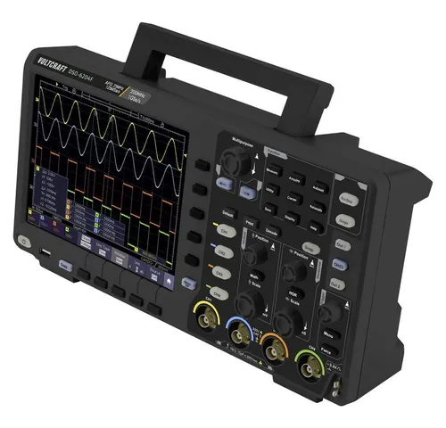 Voltcraft DSO 6204F Digitales Oszilloskop - Multifunktionales digitales Oszilloskop für präzise Messungen, ideal für Elektronikprojekte und professionelle Anwendungen.