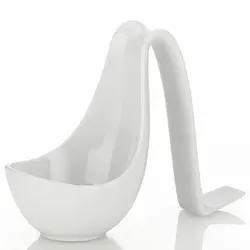 Löffelablage Cuchara Porzellan weiß 20,0x10,0x16,0cm