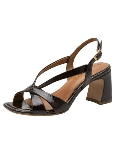 Tamaris Sandalette Braun Gr. 37 - Elegante Damen Schuhe - Stilvolle Sandalette in mocca mit komfortablem Blockabsatz. Perfekt für jeden Anlass, bietet diese Synthetik-Sandalette einen sicheren Halt durch den Riemenverschluss.